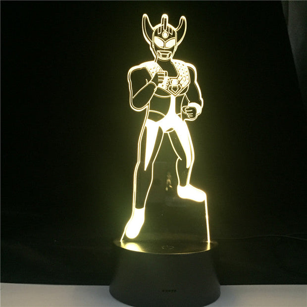 Altman Night Light 3D Led 7 Colors Changing Touch Sensor Night Light Led for Bedroom Children Study Event Remote Colors Gift