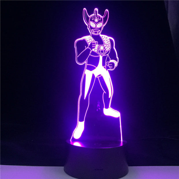 Altman Night Light 3D Led 7 Colors Changing Touch Sensor Night Light Led for Bedroom Children Study Event Remote Colors Gift