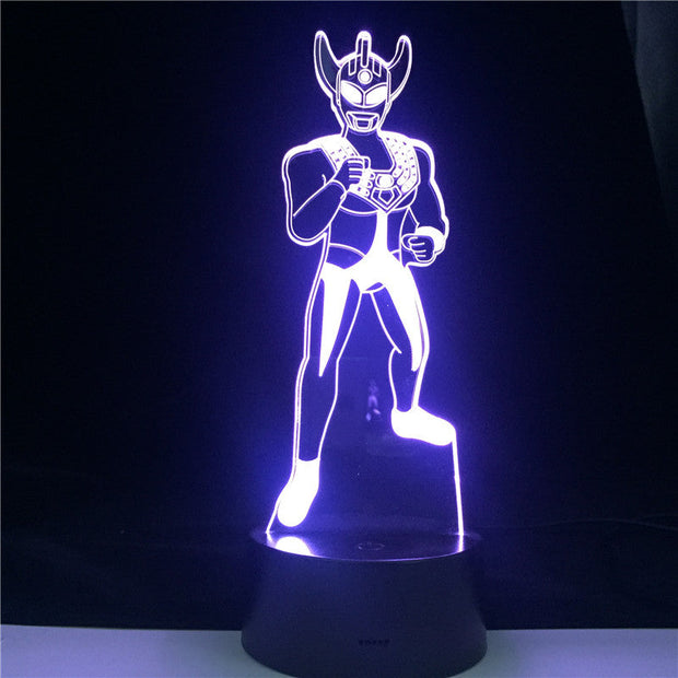 Altman Night Light 3D Led 7 Colors Changing Touch Sensor Night Light Led for Bedroom Children Study Event Remote Colors Gift