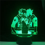 Anime Comic Lamp 3D Lamp Uzumaki Kakashi Sasuke Haruno Sakura Japanese Manga Led Night Light Naruto Cartoon kids Birthday Gift