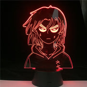 Scissor Seven Nightlight Fans Bedroom Decoration Holiday Birthday Gifts 3d Led 7 Colors Change Best Home Decor Anime Lights