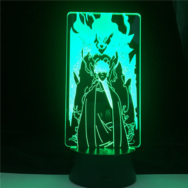 Remote Control Anime Naruto 3d Lamp Children Bedroom Decoration Cool Birthday Gift Toy Colorful Led Atmosphere Night Light