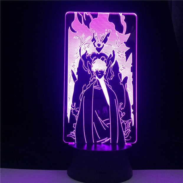 Remote Control Anime Naruto 3d Lamp Children Bedroom Decoration Cool Birthday Gift Toy Colorful Led Atmosphere Night Light