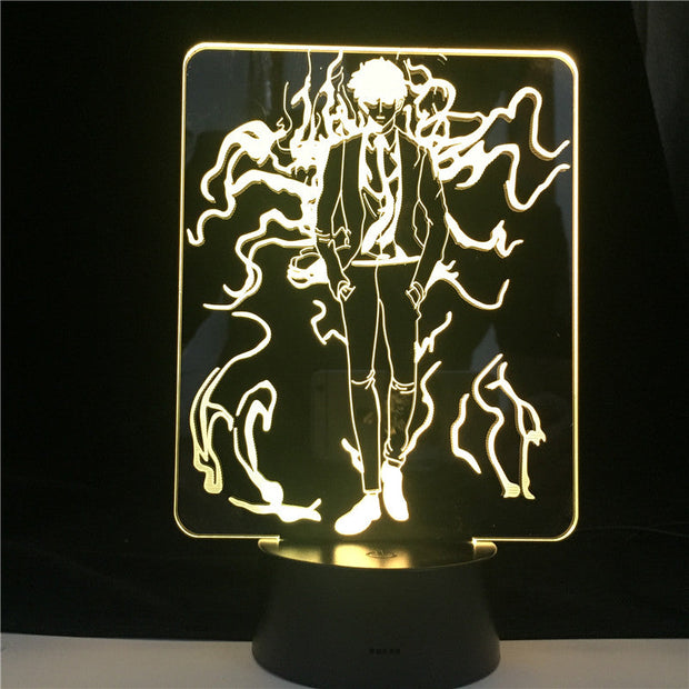 Naruto Lamp Jiraiya Orochimaru Figure 3d Nightlight Anime Fans Holiday Birthday Decor Lamp Xmas Anime light Gift Factory Supply