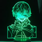 Anime 3d Lamp Tokyo Ghoul Ken Kaneki for Bedroom Decor Nightlight Cool Birthday Gift Acrylic Led Night Light Tokyo Ghoul
