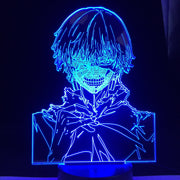 Anime 3d Lamp Tokyo Ghoul Ken Kaneki for Bedroom Decor Nightlight Cool Birthday Gift Acrylic Led Night Light Tokyo Ghoul