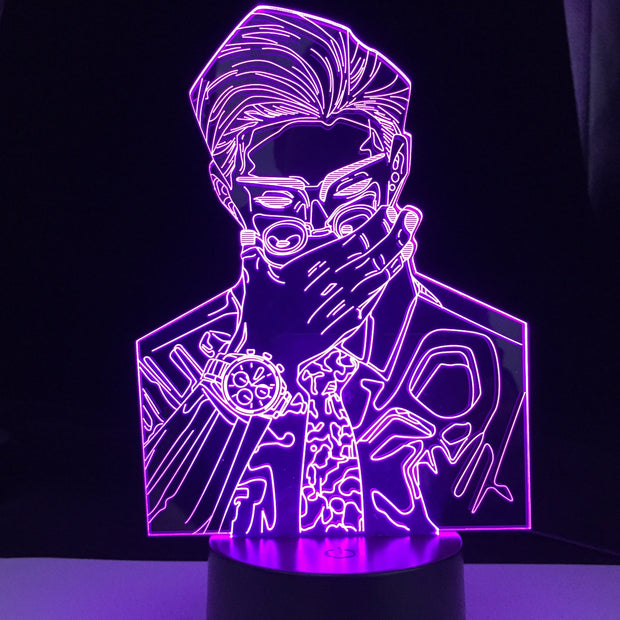 Anime Lamp Kento Nanami Light Jujutsu Kaisen Led Night Light for Birthday Gift Jujutsu Kaisen Nightlight Kento Nanami Lamp