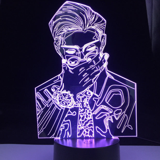 Anime Lamp Kento Nanami Light Jujutsu Kaisen Led Night Light for Birthday Gift Jujutsu Kaisen Nightlight Kento Nanami Lamp