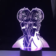 Anime Rem Re Zero Figure Night Light Led Touch Sensor Color Changing Baby Nightlight for Bedroom Decor Desk 3d Lamp Manga Gift