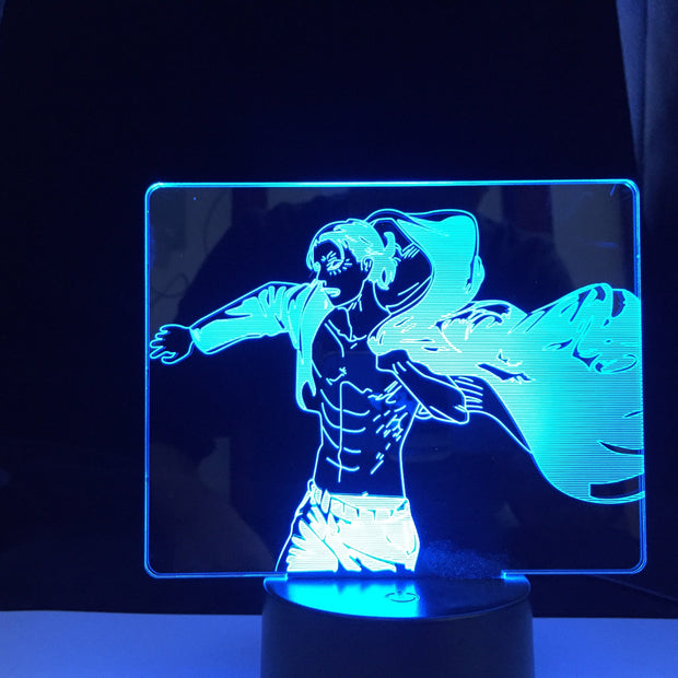 Anime 3d Light Attack on Titan Table Lamp for Bedroom Decor Birthday Gift Manga Attack on Titan LED Night Light Lamp