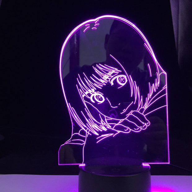3d Lamp Anime Attack on Titan Armin Arlert for Bedroom Decorative Light Kids Birthday Gift Attack on Titan LED Night Light Manga