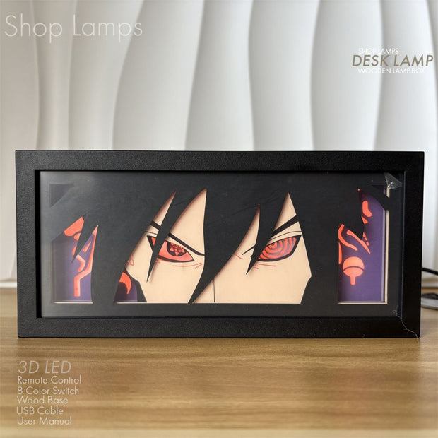 Sasuke 3D Lamp Box