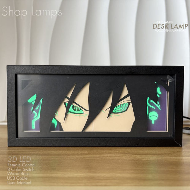 Sasuke 3D Lamp Box