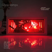 Tanjiro 3D Lamp Box
