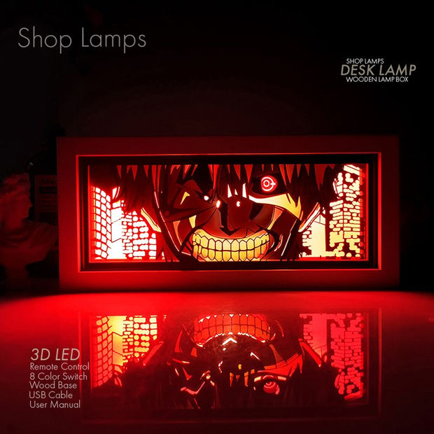 Ken Kaneki 3D Lamp Box