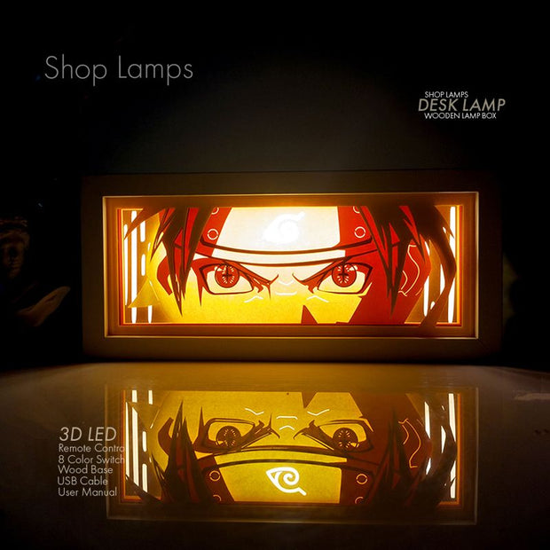 Naruto 3D Lamp Box