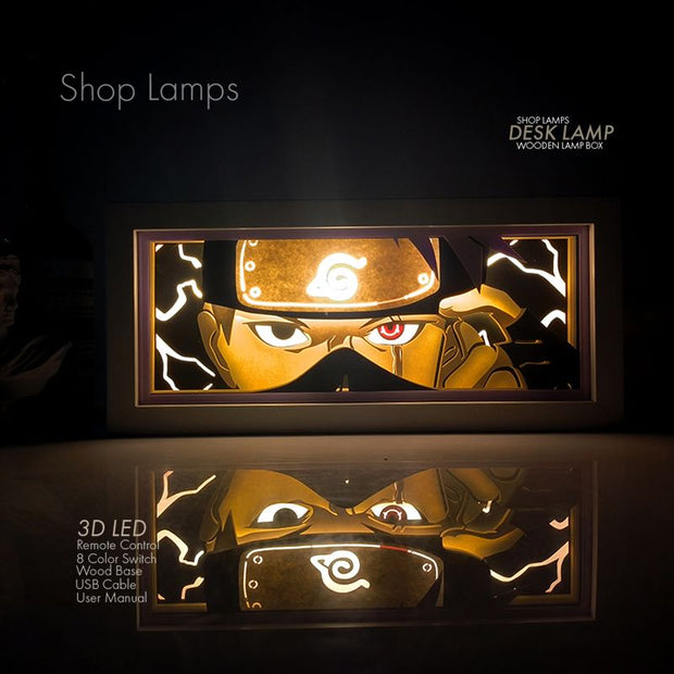Kakashi 3D Lamp Box
