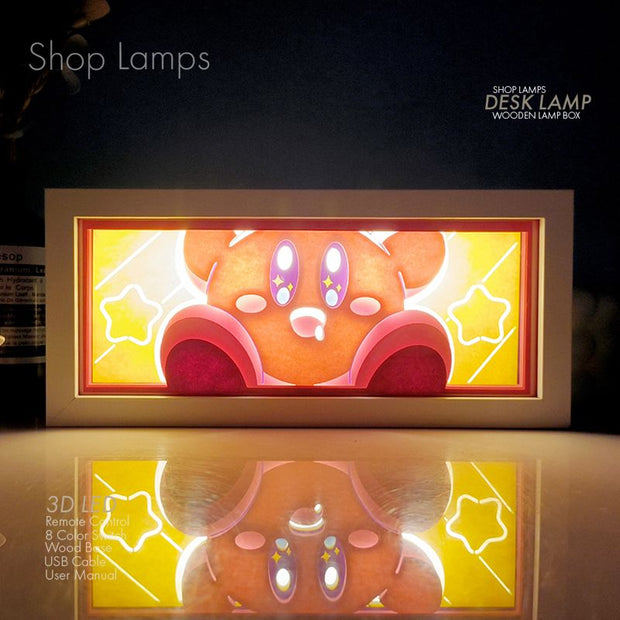 Kirby 3D Lamp Box
