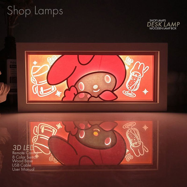 My Melody 3D Lamp Box