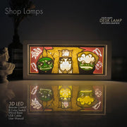 Jiraiya Toad 3D Lamp Box
