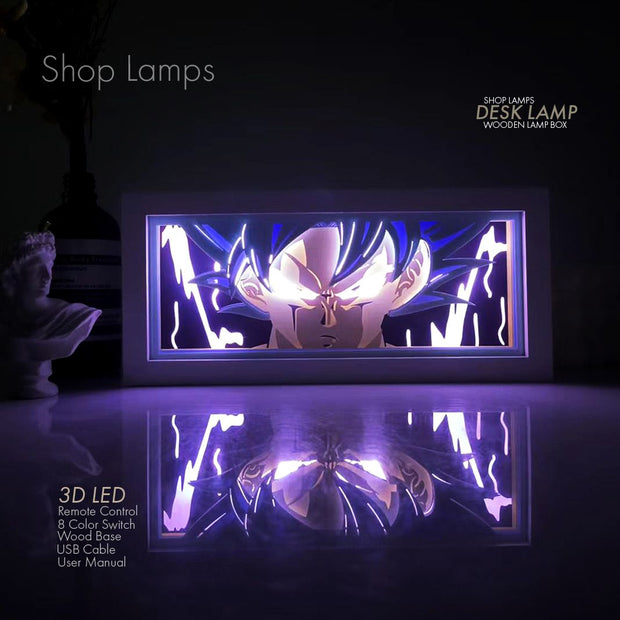 Goku 3D Lamp Box