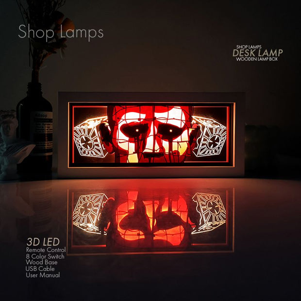 Pinhead 3D Lamp Box