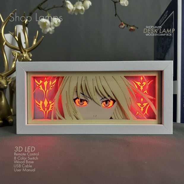 Saber 3D Lamp Box