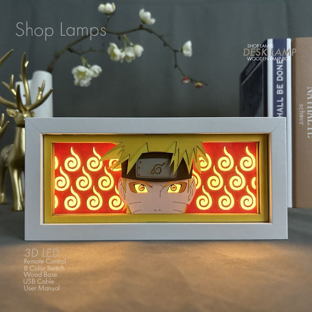Naruto 3D Lamp Box