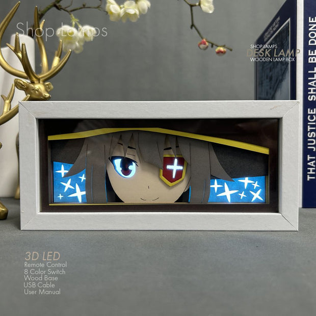 Megumin 3D Lamp Box