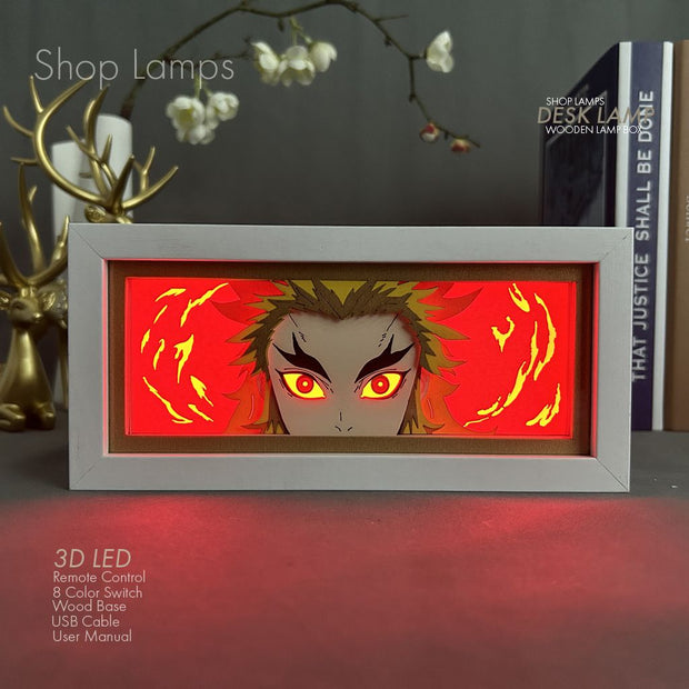 Rengoku 3D Lamp Box