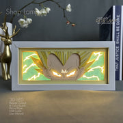 Vegeta 3D Lamp Box