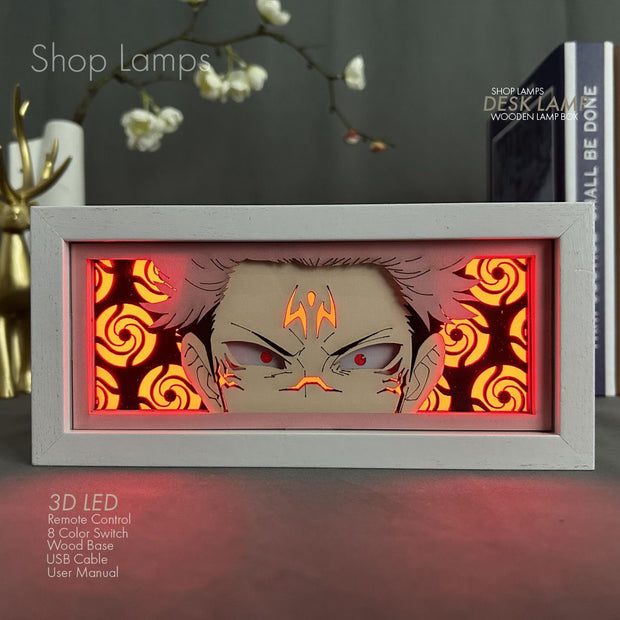 Sukuna 3D Lamp Box