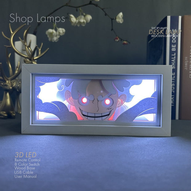Gear 5 Luffy 3D Lamp Box