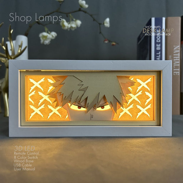 Bakugo 3D Lamp Box