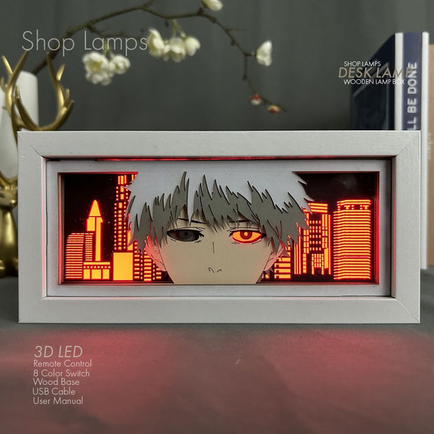 Ken Kaneki 3D Lamp Box