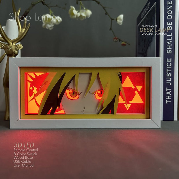 Meliodas 3D Lamp Box
