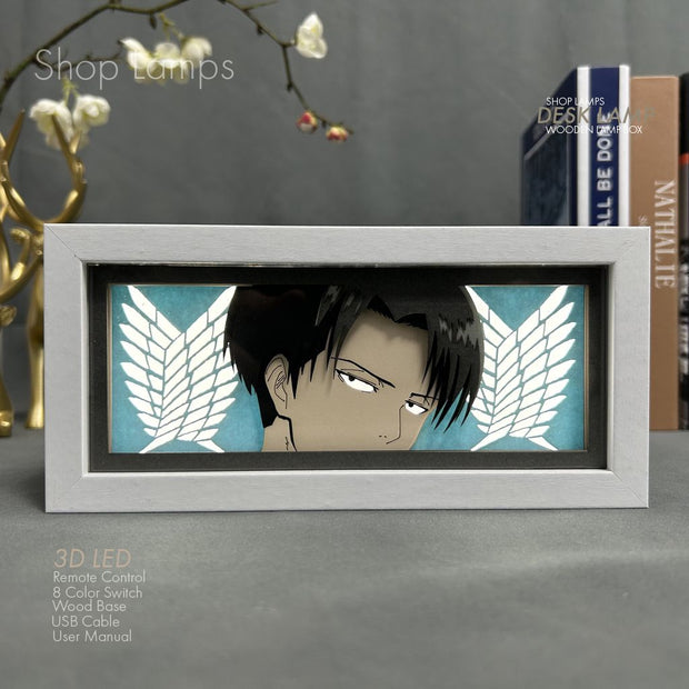 Levi 3D Lamp Box