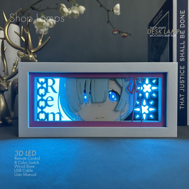 Rem 3D Lamp Box