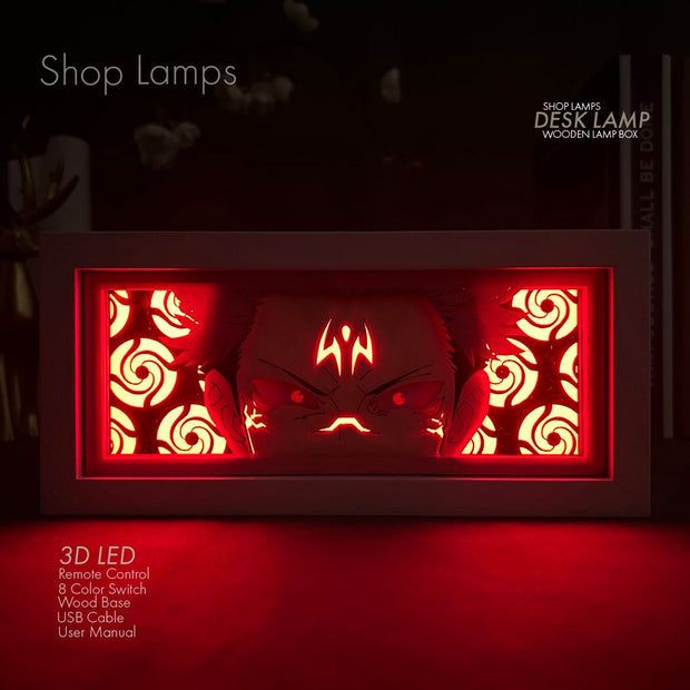 Sukuna 3D Lamp Box