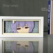 Rei Ayanami 3D Lamp Box