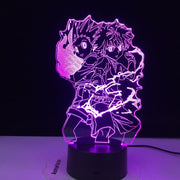Gon and Killua Figure 3d Night Light Anime HUNTER Nightlight for Kids Bed Room Decor Lighting Child Birthday Bedroom Decor Lamp