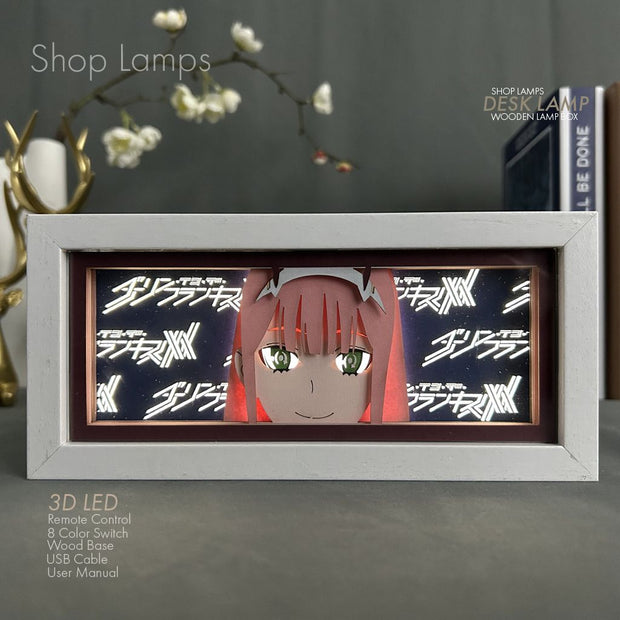 Zero Two 3D Lamp Box