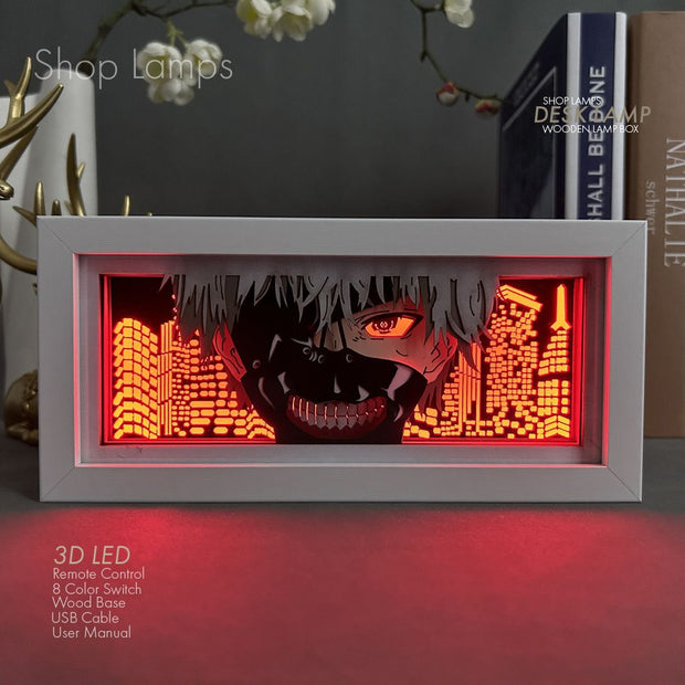 Ken Kaneki 3D Lamp Box
